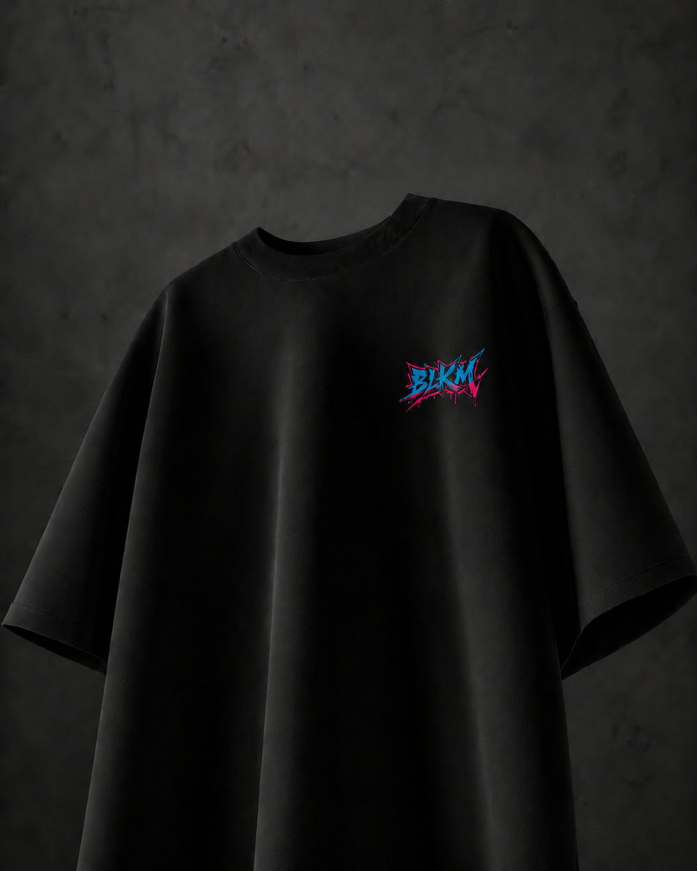 Oni Oversized Tee (Black)