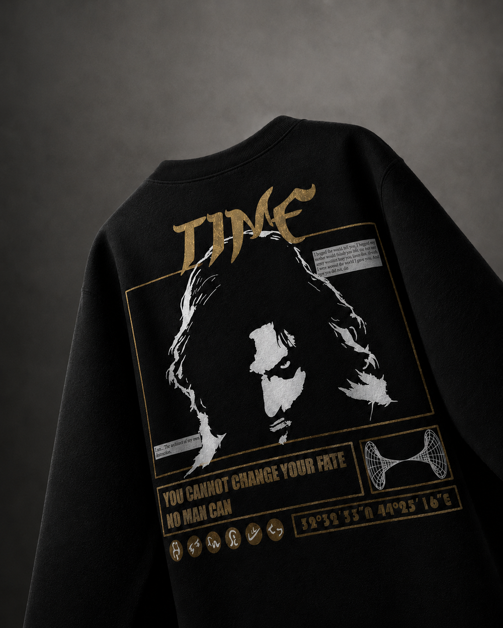 Slave of Time Oversized Tee
