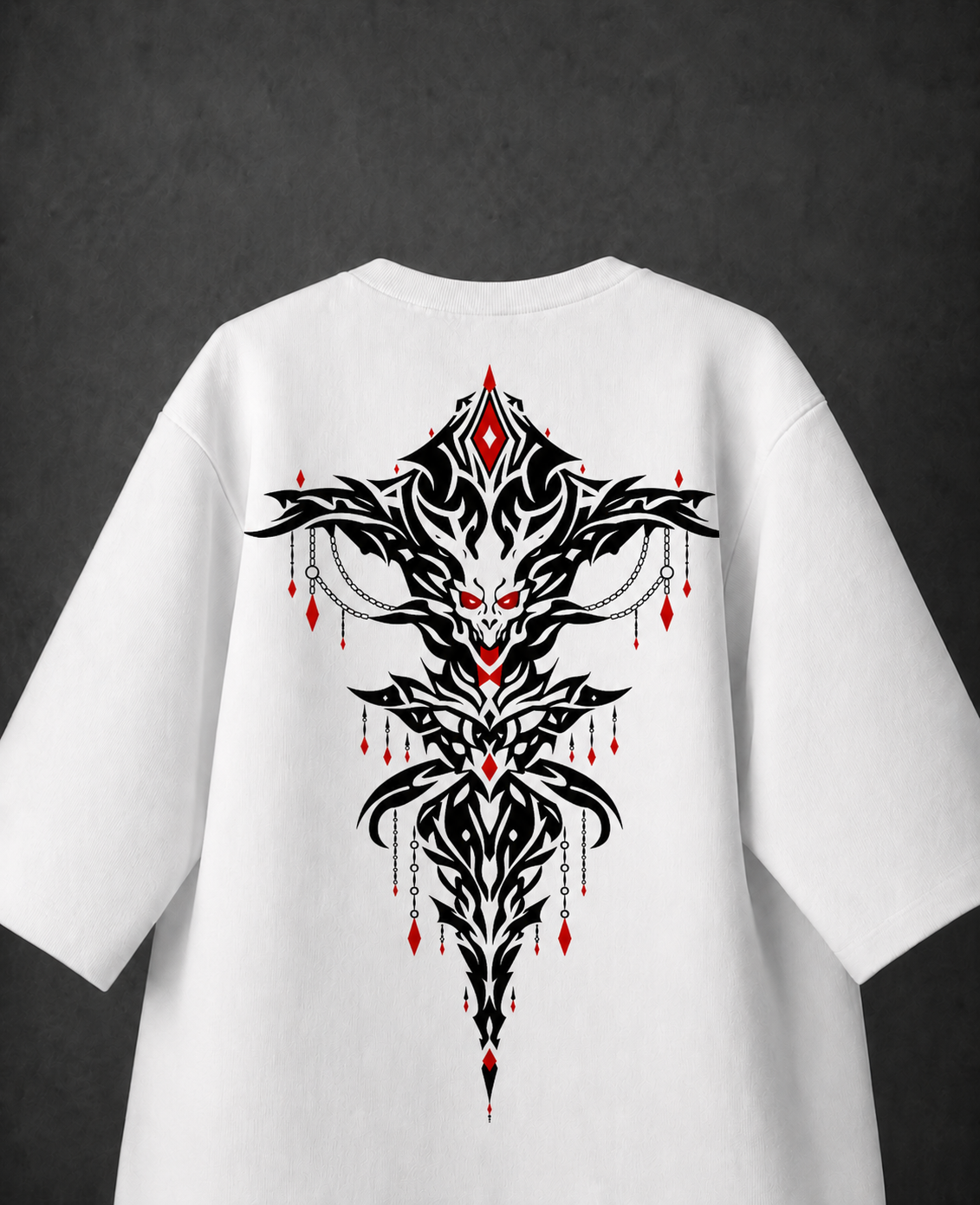 Gothic Spine Oversized Tee