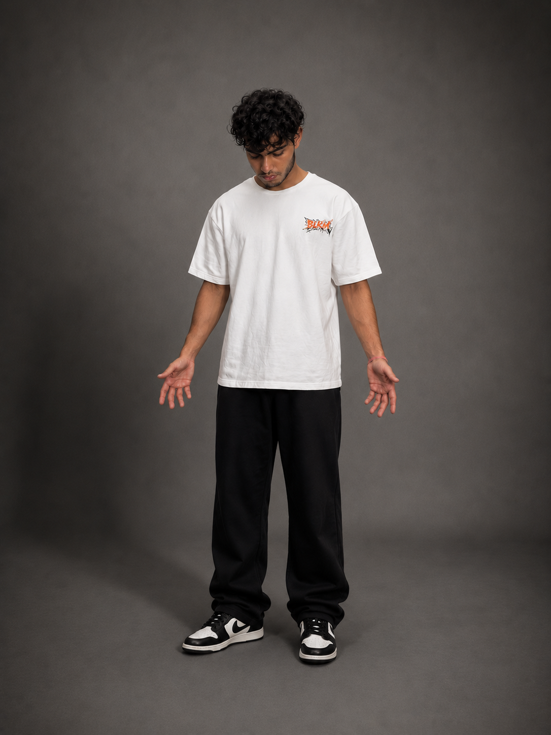 Oni Oversized Tee (White)