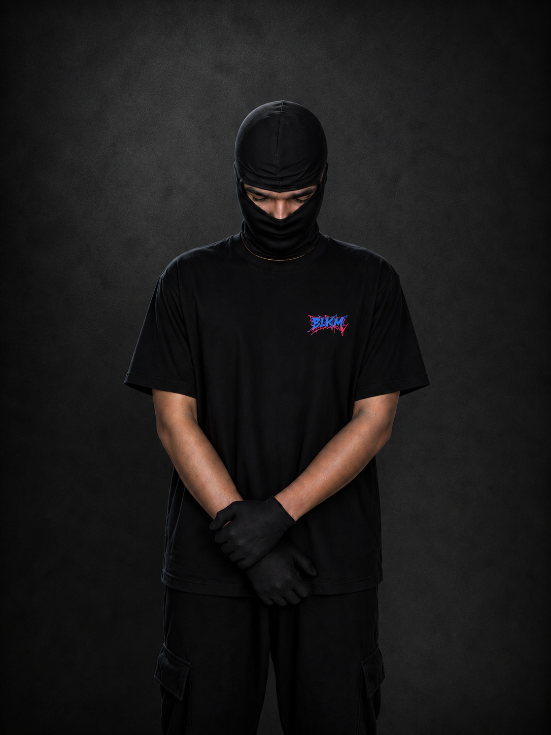Oni Oversized Tee (Black)